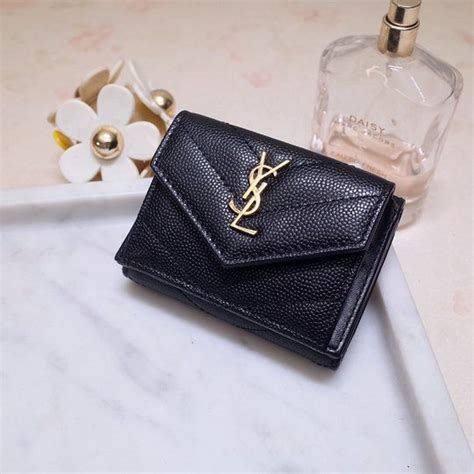 ysl wallet stars|YSL wallet dupe.